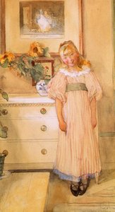 ヒマワリ 作： Carl Larsson